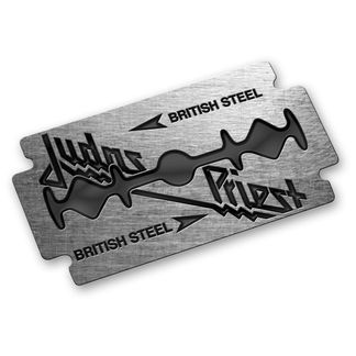 Judas priest British steel Pin badge