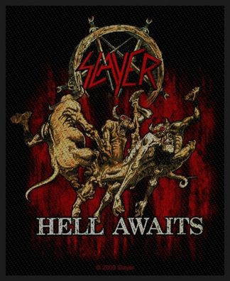 Slayer ‘Hell Awaits’ Woven Patch