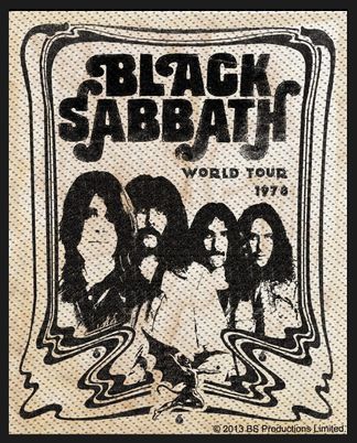 Black Sabbath ‘Band’ Woven Patch