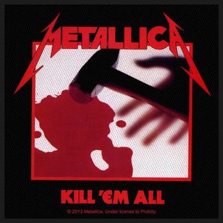 Metallica ‘Kill ‘Em All’ Woven Patch