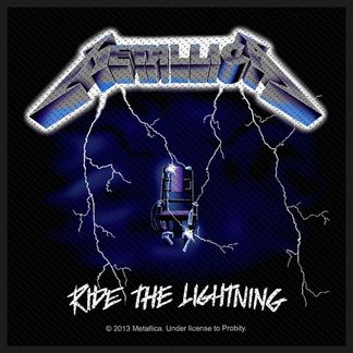 Metallica ‘Ride The Lightning’ Woven Patch