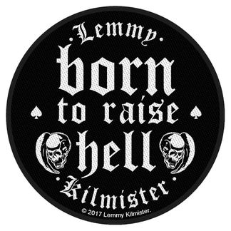 Lemmy ‘Born To Raise Hell’ Woven Patch