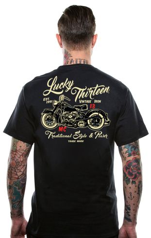 The vintage iron T-Shirt Lucky13