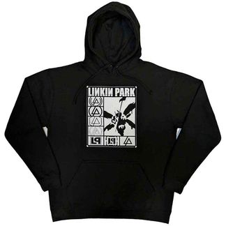 Linkin park logos rectangle Sweater met capuchon