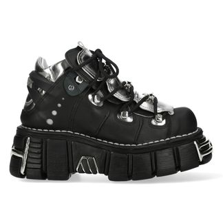 Newrock M-106-C147 Black silver boots