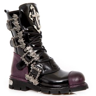 Newrock M.313-C2 GALIA LILA Goth Laars