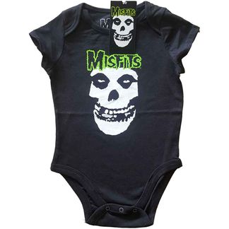 Misfits baby romper skull & logo