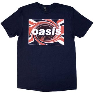 Oasis Union jack T-shirt (navy blue)