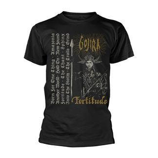 Gojira Fortitude tracklist (organic) T-shirt