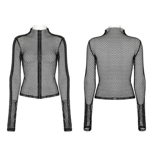 Mesh longsleeved top - Babashope - 5