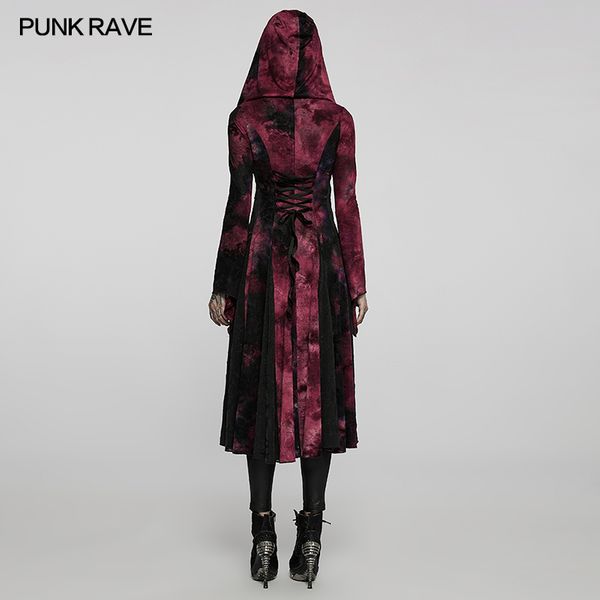 Punkrave Gothic hooded vamp cardigan - Babashope - 4