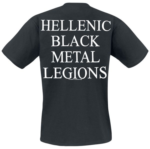 Rotting christ Hellenic black metal legions T-shirt - Babashope - 2