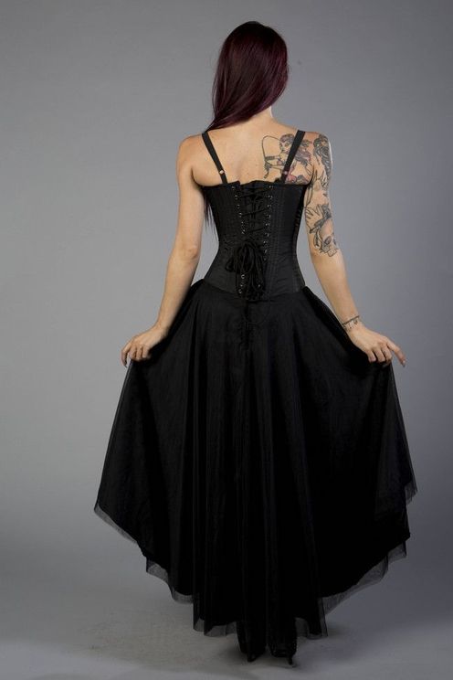 Telemacos foto Zilver Online Metal, Gothic, Punk & Rockabilly shop | Babashop | Gypsy Victorian  gothic korset jurk