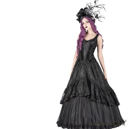 Online Metal, Gothic, Punk & Rockabilly shop | Babashop | Cassandra Lange  victoriaanse gothic jurk