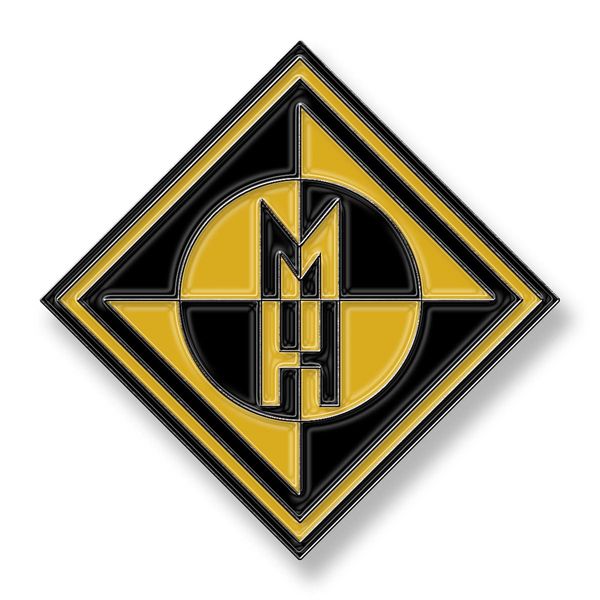 Machine head diamond logo Pin badge - Babashope - 2