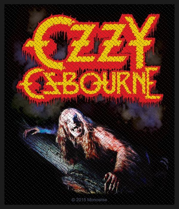 Ozzy Osbourne ‘Bark At The Moon’ Woven Patch - Babashope - 2