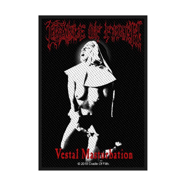 Cradle Of Filth ‘Vestal Masturbation’ Woven Patch - Babashope - 2