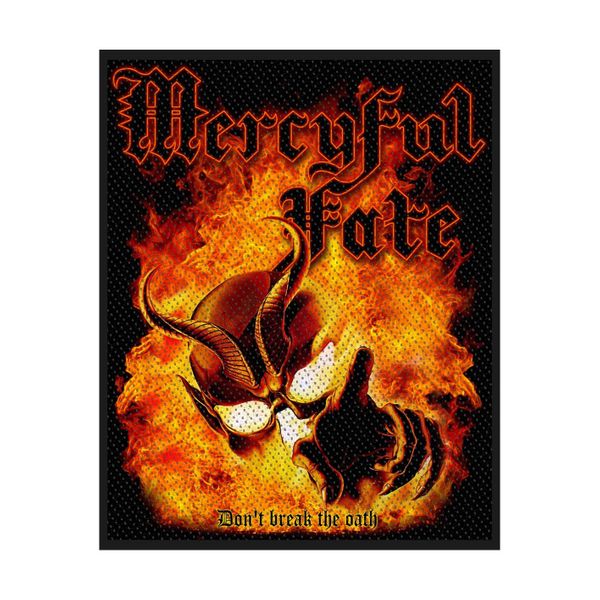 Mercyful Fate ‘Don’t Break The Oath’ Woven Patch - Babashope - 2