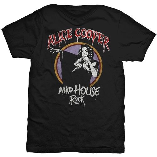 Alice Cooper Mad house rock T-Shirt - Babashope - 2