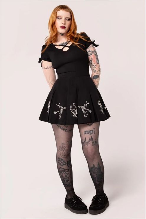 Hell bunny Astrology mini rok - Babashope - 3