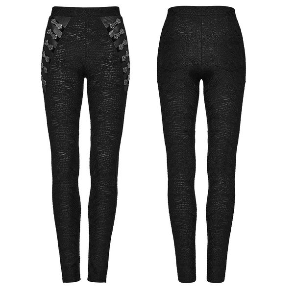 Goth texture legging - Babashope - 6