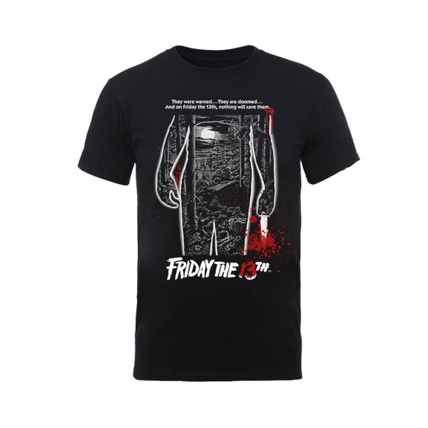 Friday the 13th Bloody poster T-shirt - Babashope - 2