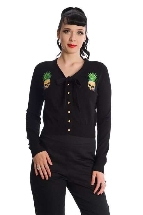 Pineapple skull cardigan - Babashope - 4