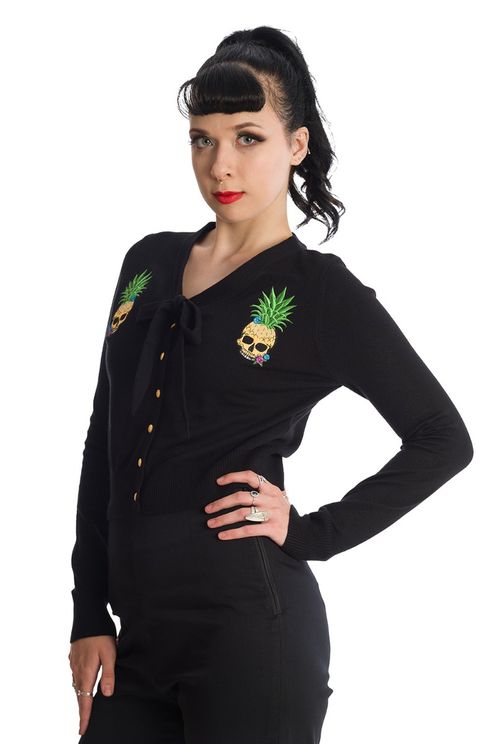 Pineapple skull cardigan - Babashope - 4