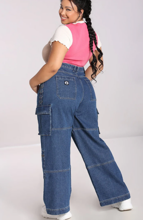 Cameron blue jeans broek - Babashope - 9