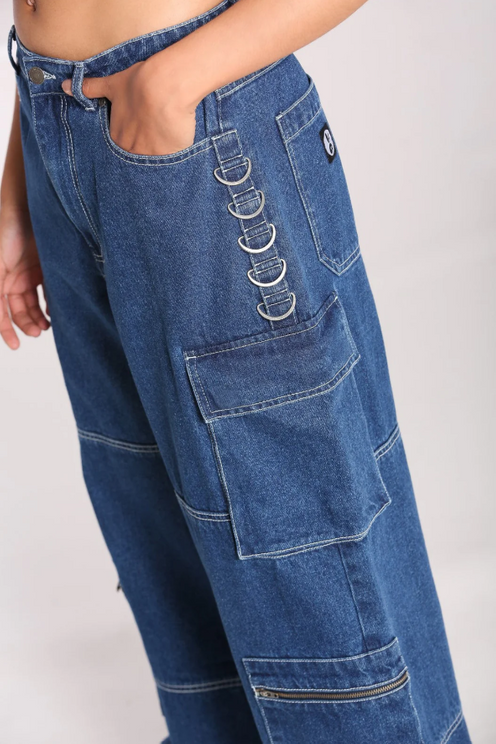 Cameron blue jeans broek - Babashope - 9