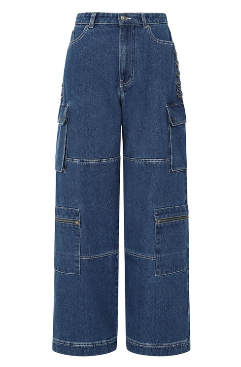 Cameron blue jeans broek - Babashope - 9