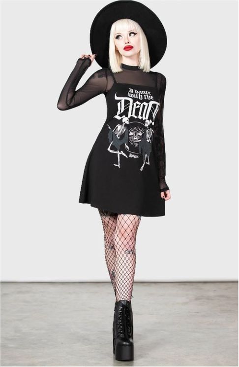 Deathdanse two piece dress - Babashope - 4