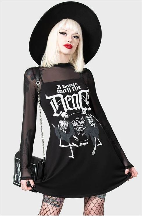 Deathdanse two piece dress - Babashope - 4