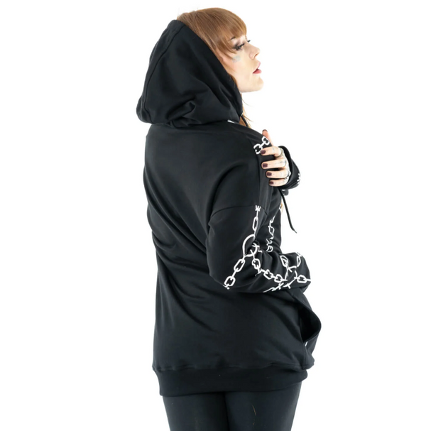 Heartless Enchained hooded sweater - Babashope - 7