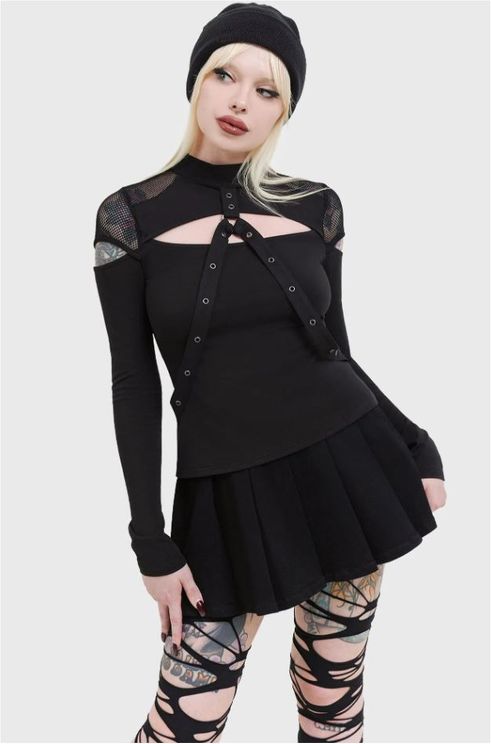 Killstar Miss masher top - Babashope - 6