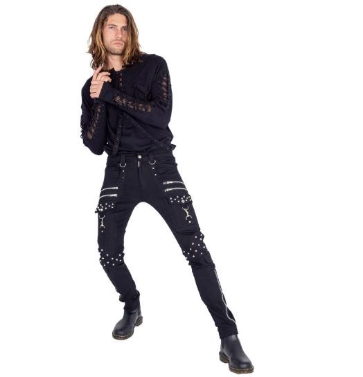 Chemical black Baylor broek - Babashope - 6