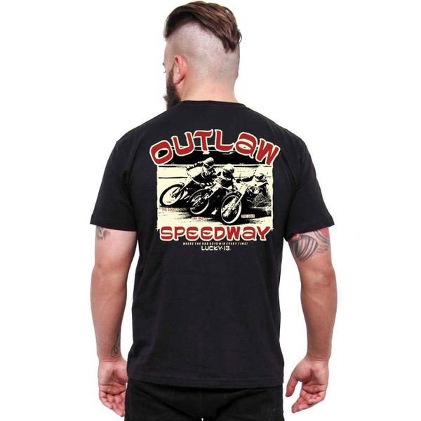 Lucky13 Outlaw speedway T-shirt - Babashope - 4