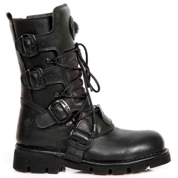 Newrock M.1473-S49 Metal army boots - Babashope - 7