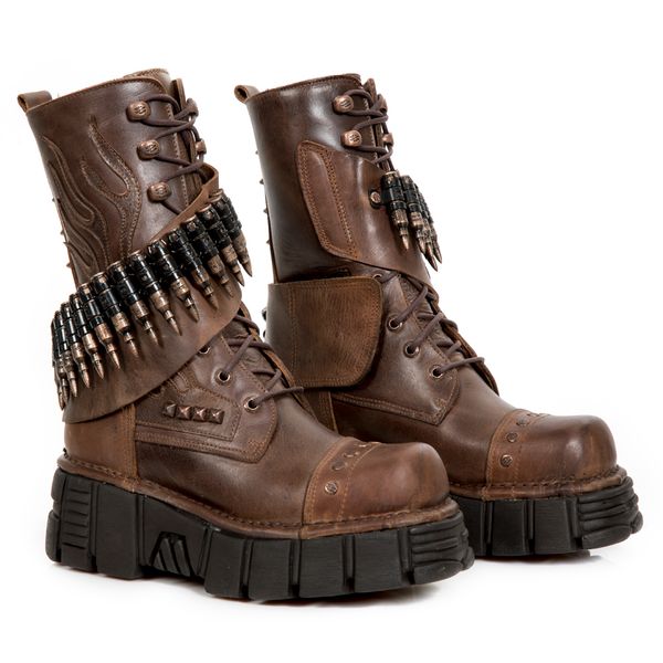 Newrock M.297-C3 Marron desperado Boots - Babashope - 7