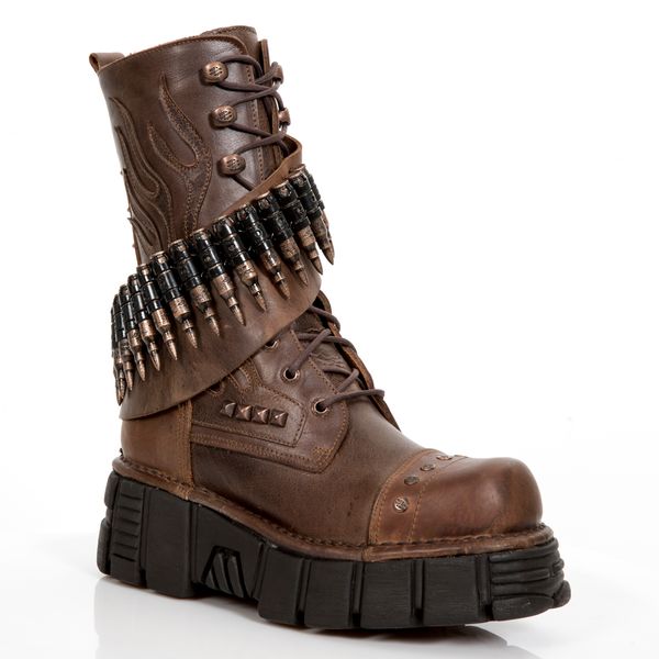 Newrock M.297-C3 Marron desperado Boots - Babashope - 7