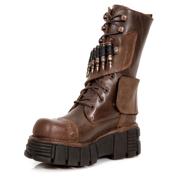 Newrock M.297-C3 Marron desperado Boots - Babashope - 7