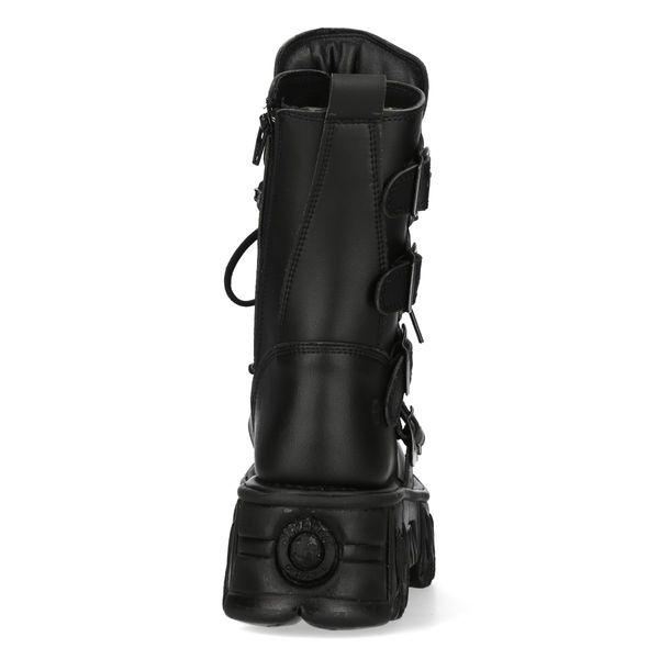 Newrock M-373-V92 VEGAN Black vegan fire boots - Babashope - 7