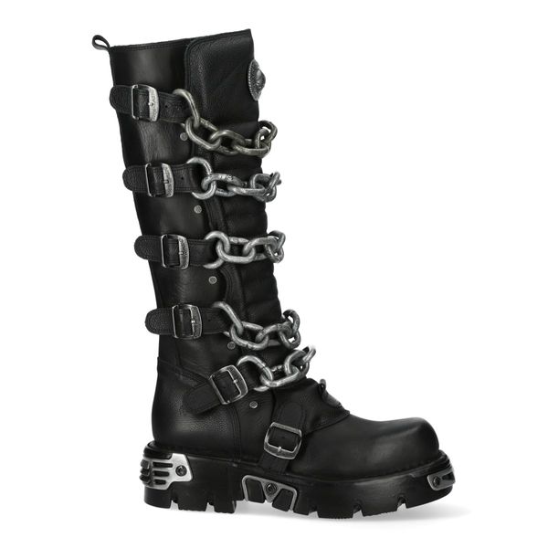 Newrock M.718-C2 chain boots - Babashope - 8