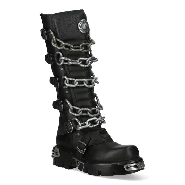 Newrock M.718-C2 chain boots - Babashope - 8