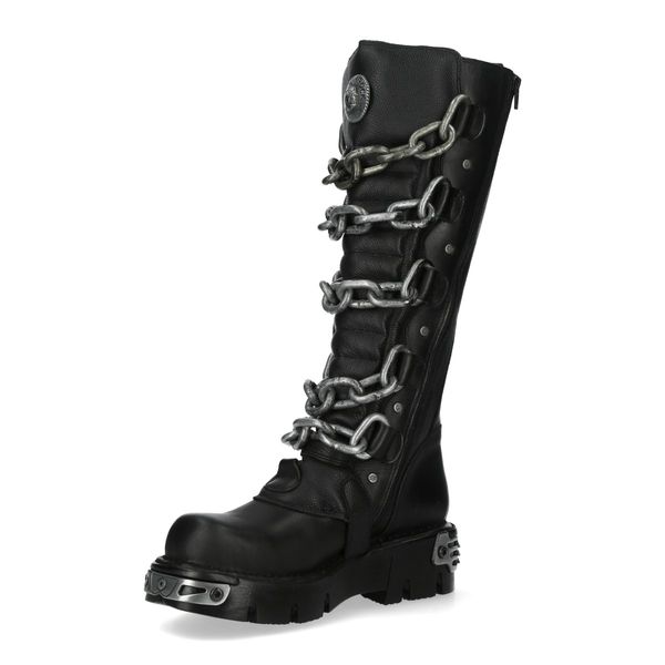 Newrock M.718-C2 chain boots - Babashope - 8