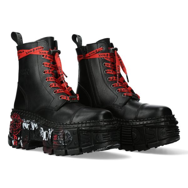 Newrock M-WALL126CCT-C1 CRUST tank boots - Babashope - 7