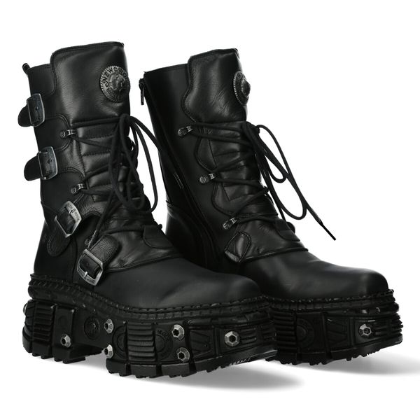 Newrock M-WALL373-S11 Crusher Boots - Babashope - 8