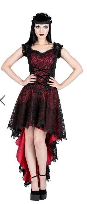 Sinister 988 Melanie dress Rood Sinister - Babashope - 3