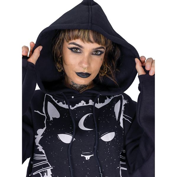 Heartless Moonkitty hoodie - Babashope - 3