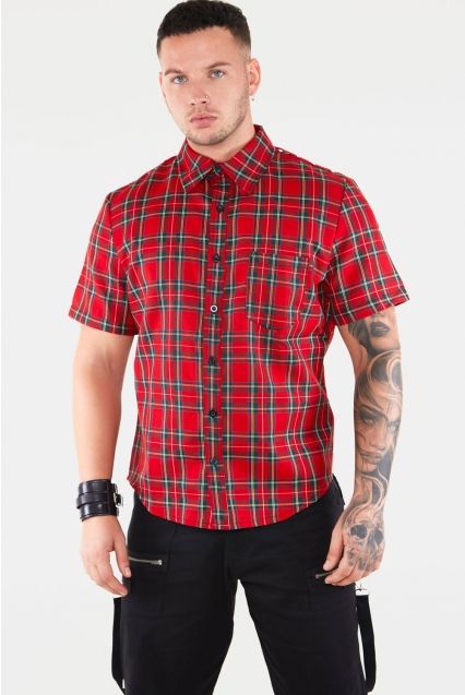 Klassiek schotseruit tartan heren shirt - Babashope - 6